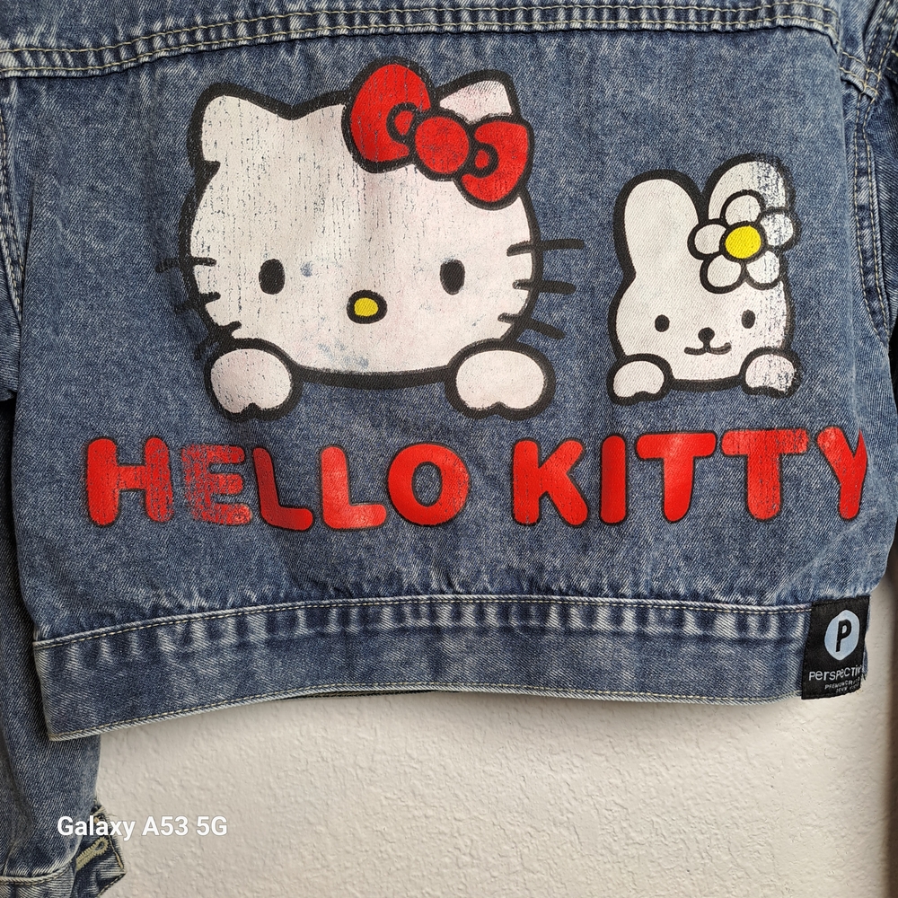 Perspective Blue Denim Jacket - Picture 3 of 4